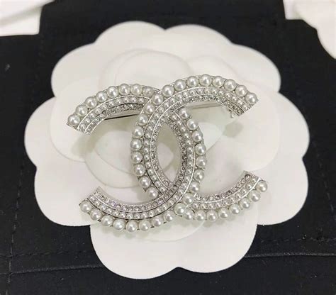 chanel brooch crystal 2018|chanel brooches for women.